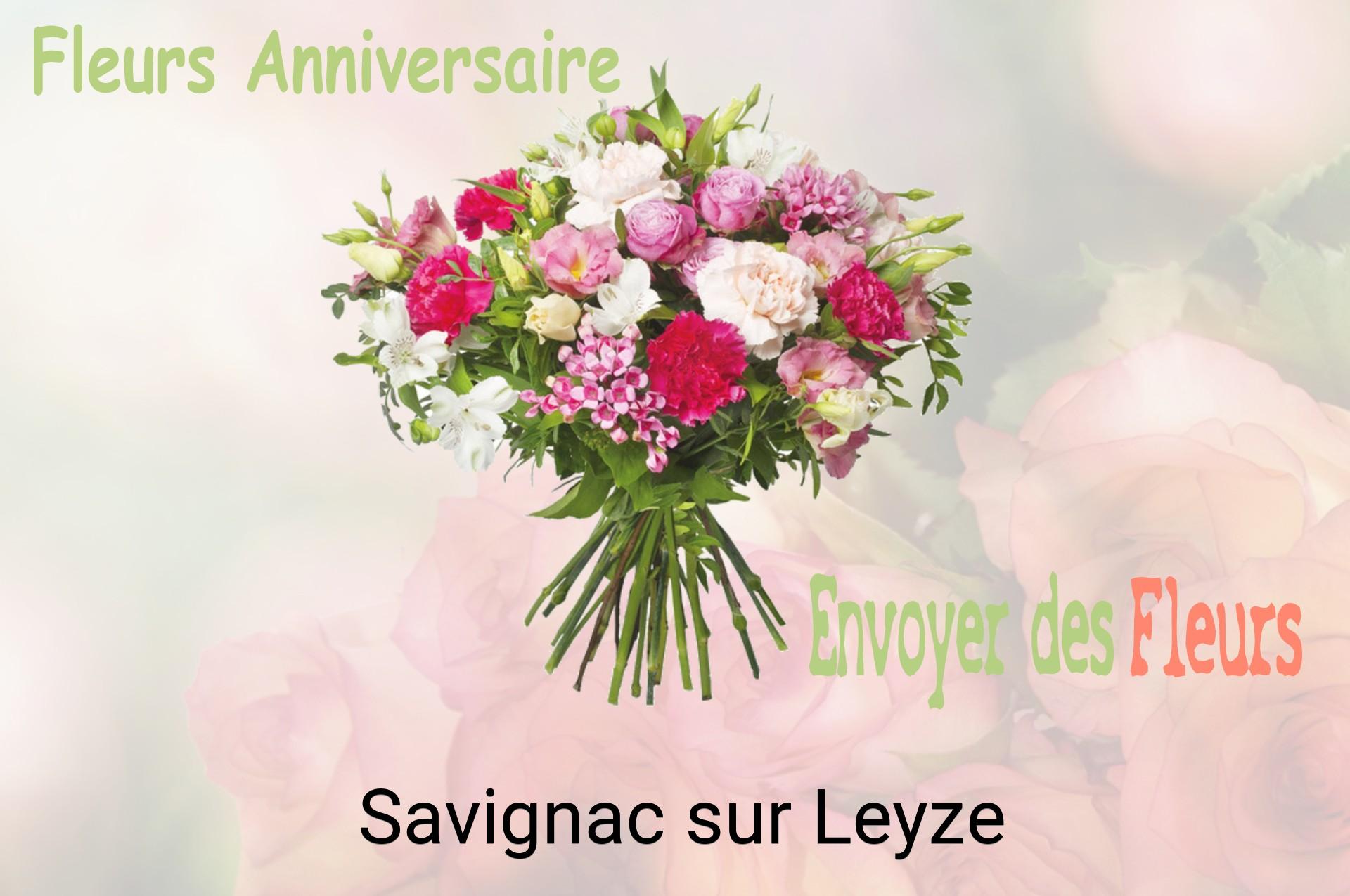 Bouquet de fleurs d’anniversaire livré à Savignac-sur-Leyze